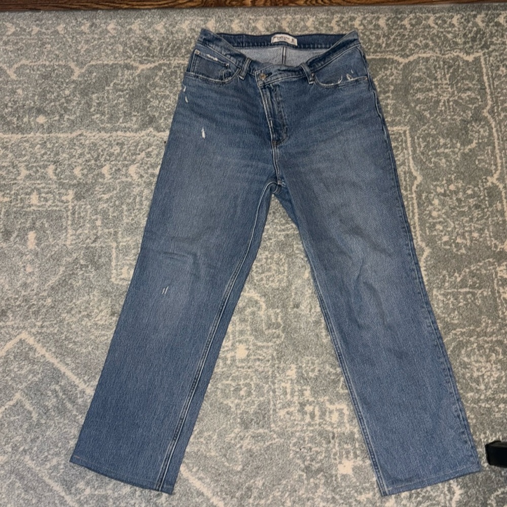 Abercrombie & Fitch 90’s Straight Ultra High Rise